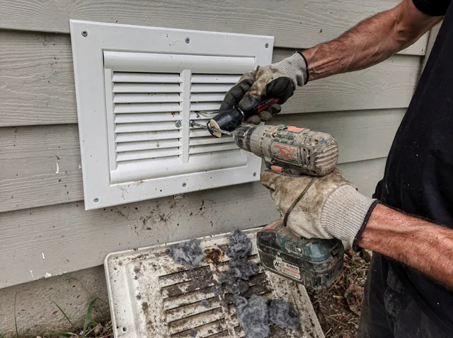 Dryer Vent Cover Replacement in Mint Hill
