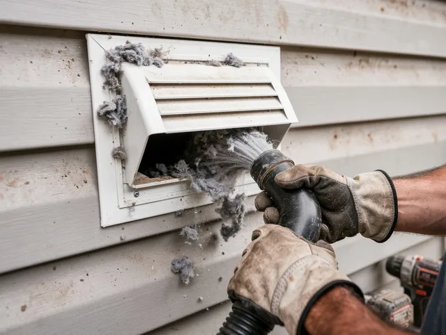 Professional dryer vent cleaning by Mint Hill Dryer Vent Cleaning in Mint Hill