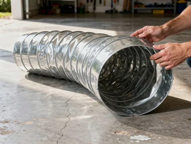 Mint Hill Dryer Vent Cleaning specialist using advanced equipment for thorough duct cleaning in Mint Hill