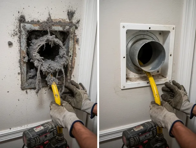 Expert gas dryer vent cleaning by Mint Hill Dryer Vent Cleaning in Mint Hill